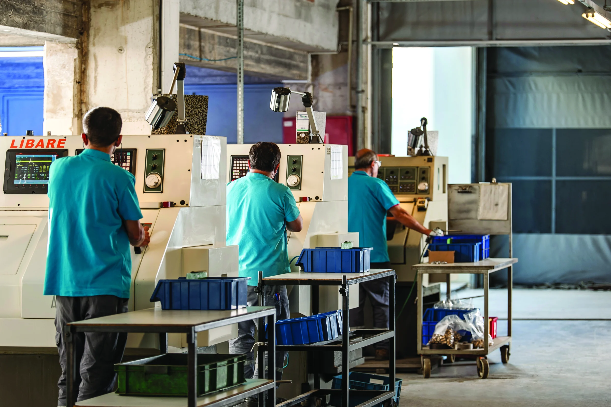 Machined parts at Beformet