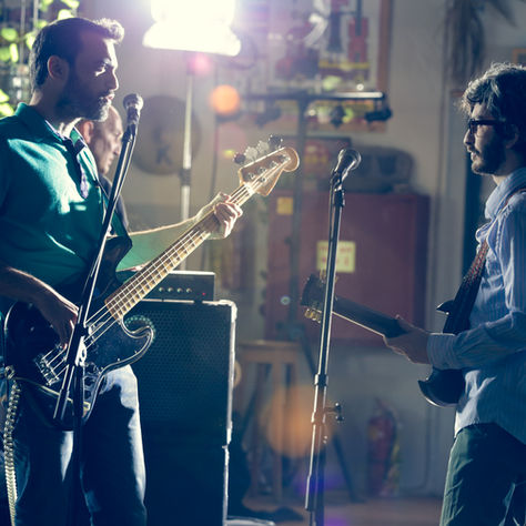 Band rehearsal