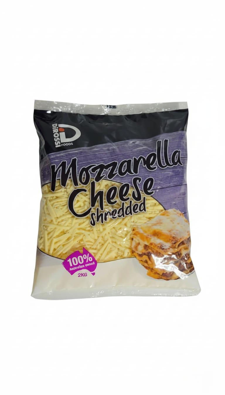 Dirossi Mozzarella Shred 6 x 2Kg