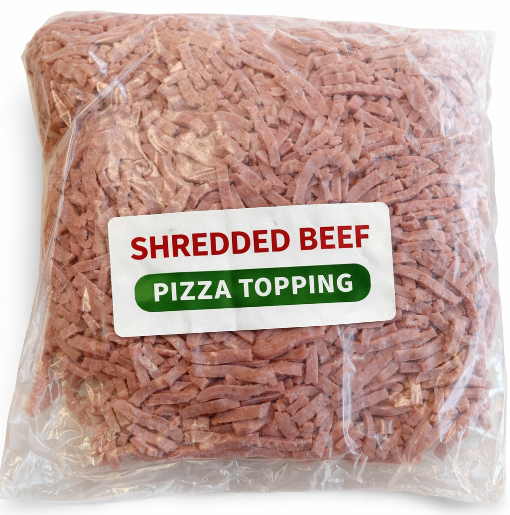 BEEF SHREDDED 2*2KG/PKT