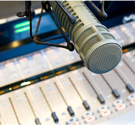 Podcast equipment rental setup – microphones, mixers, and audio gear available from AcadianaCasts