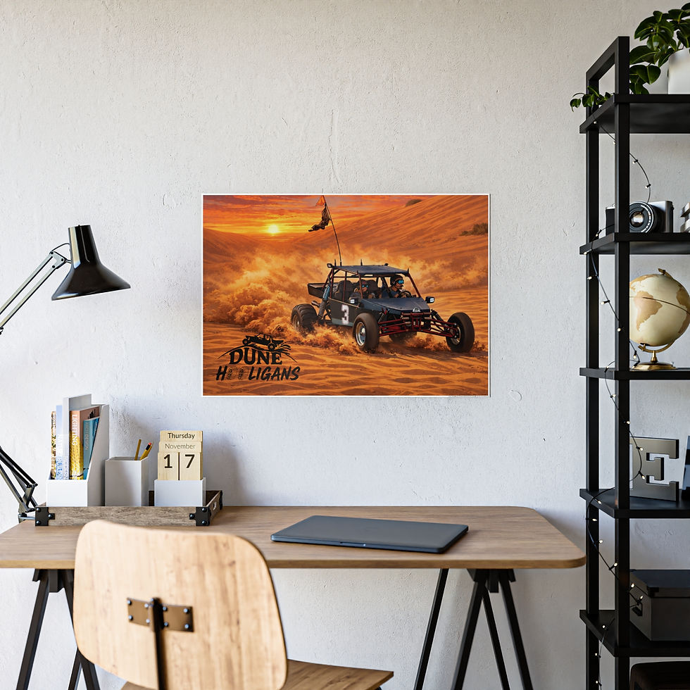 Thumbnail: Dune Hooligans Buggy Gloss Poster