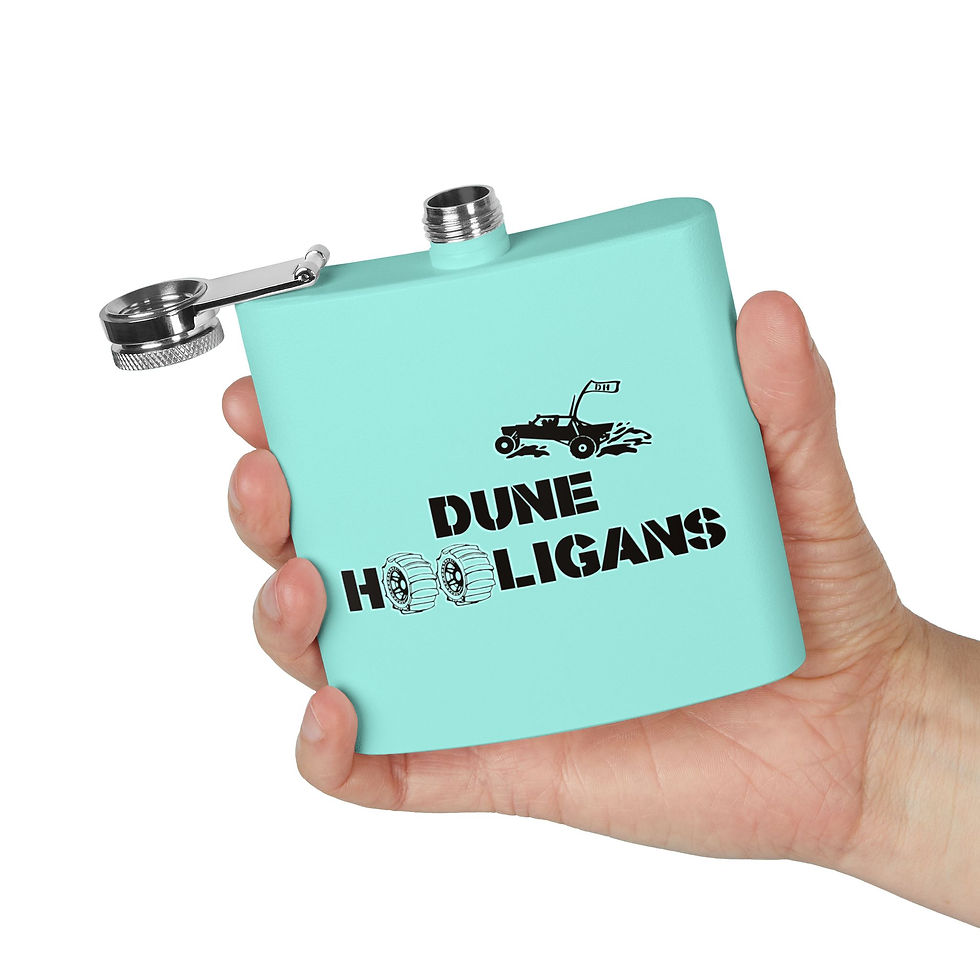Thumbnail: Flask - Original Dune Hooligans Logo Stainless Steel 6oz