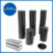 Round - 25mm Base with included Magnets - 100 pack