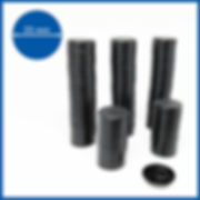 Round - 25mm Base - 100 Pack