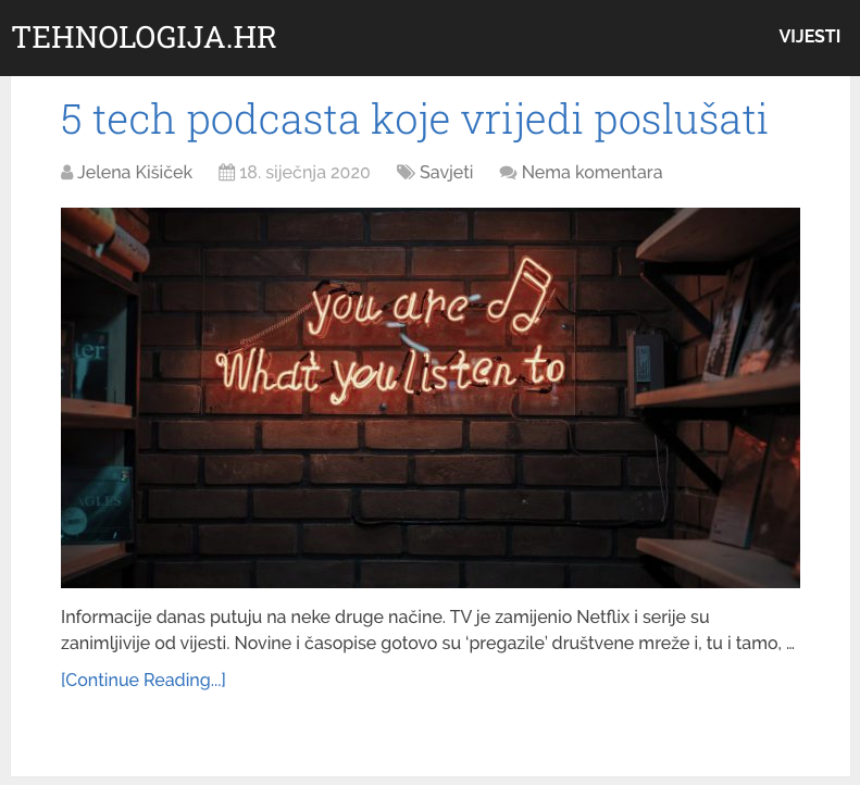 5 tech podcasta koje vrijedi poslušati