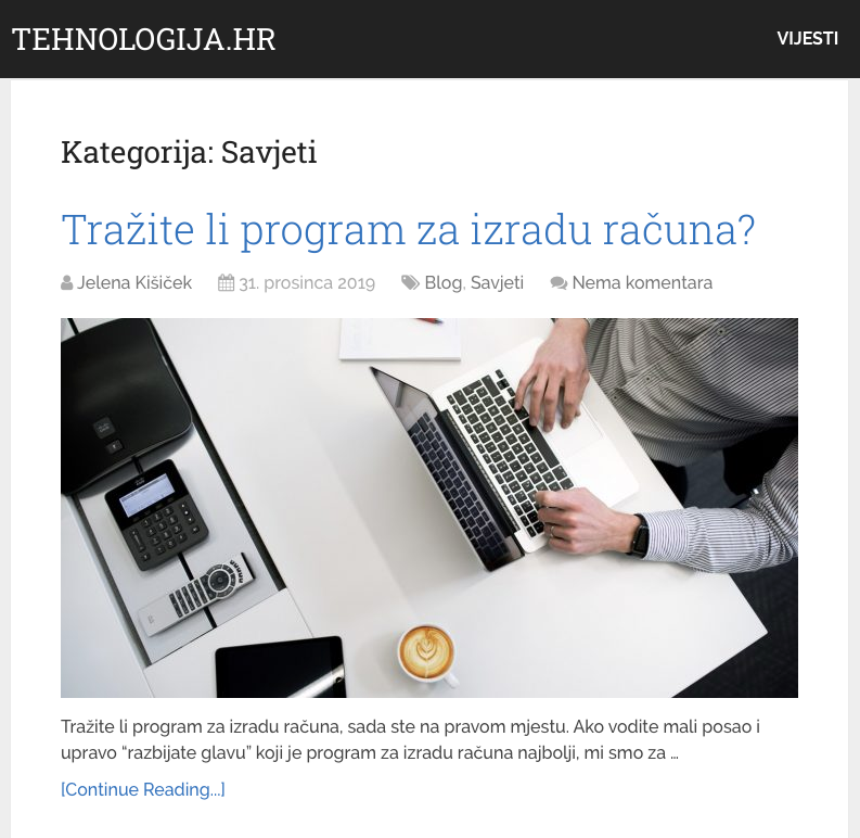 Tražite li program za izradu računa?