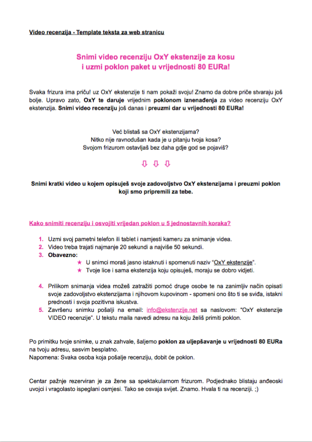 Ekstenzije.net - web tekst