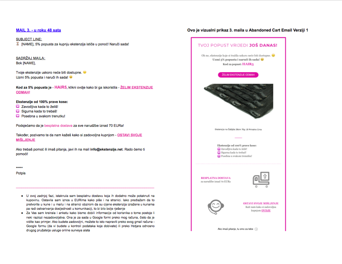 Ekstenzije.net - newsletter