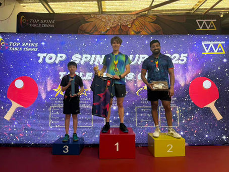 TOP SPINS CUP 2025 A GRADE SINGLES & A GRADE DOUBLES & OPEN SINGLES Announcem
