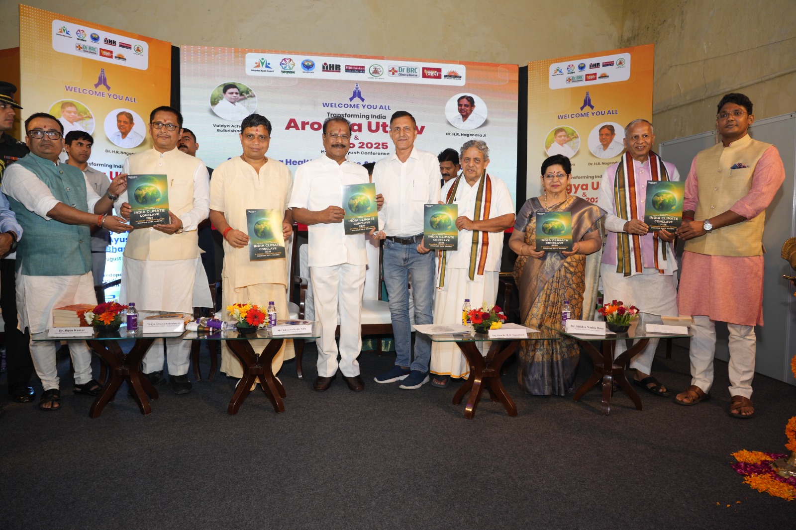 Unveiling of the India Climate Conclave 2025 brochure