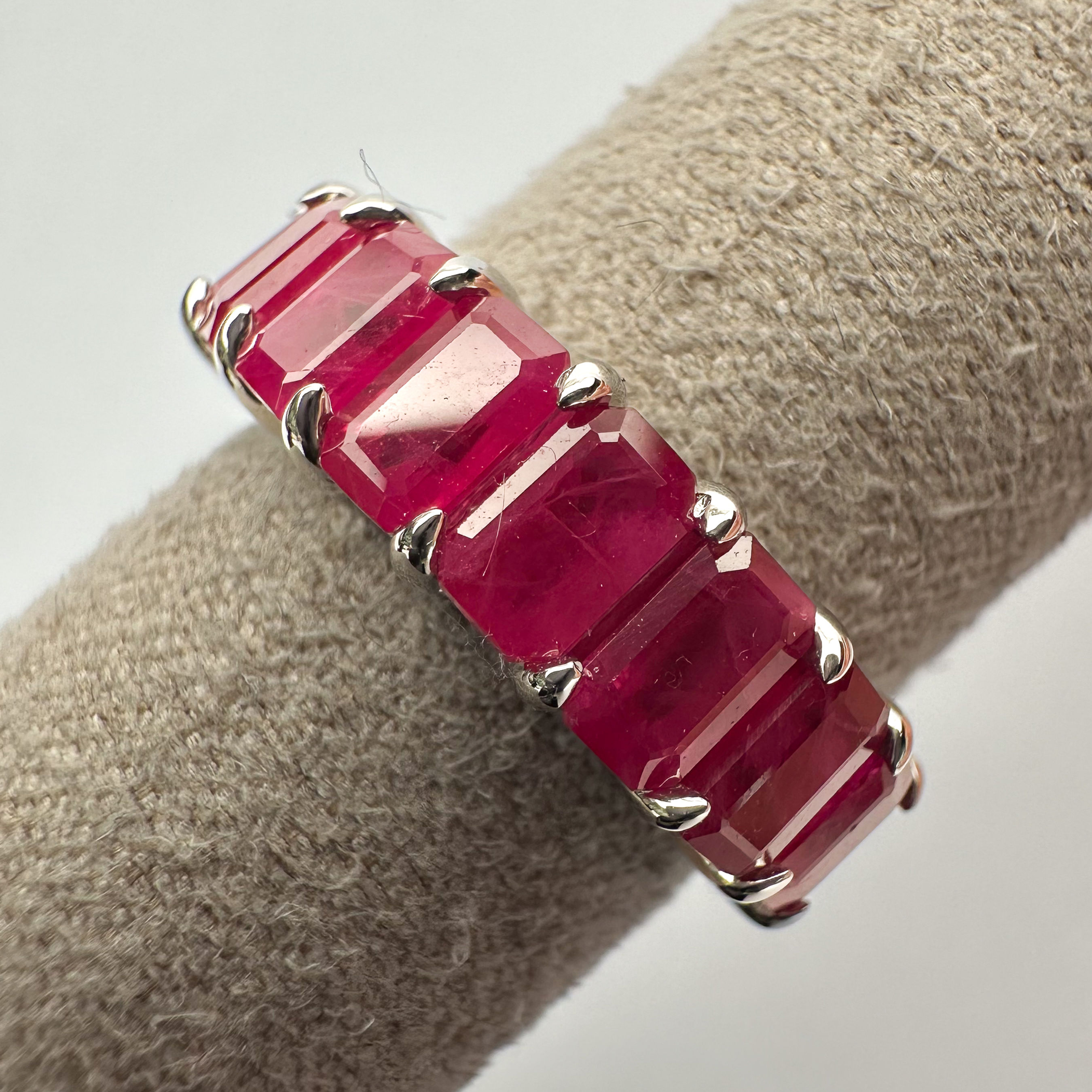9 stone ruby band
