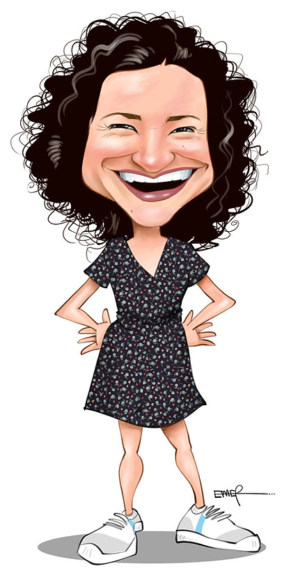 Caricatura Susana Cardenas por Emer... 2023