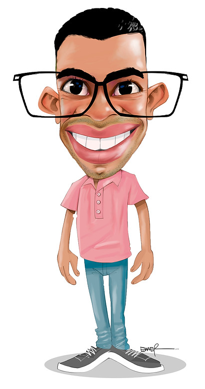 CAricatura Jose Pauth por Emer... 2023
