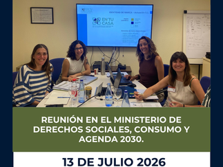 En Tu Casa avanza en su hoja de ruta junto al Ministerio de Derechos Sociales