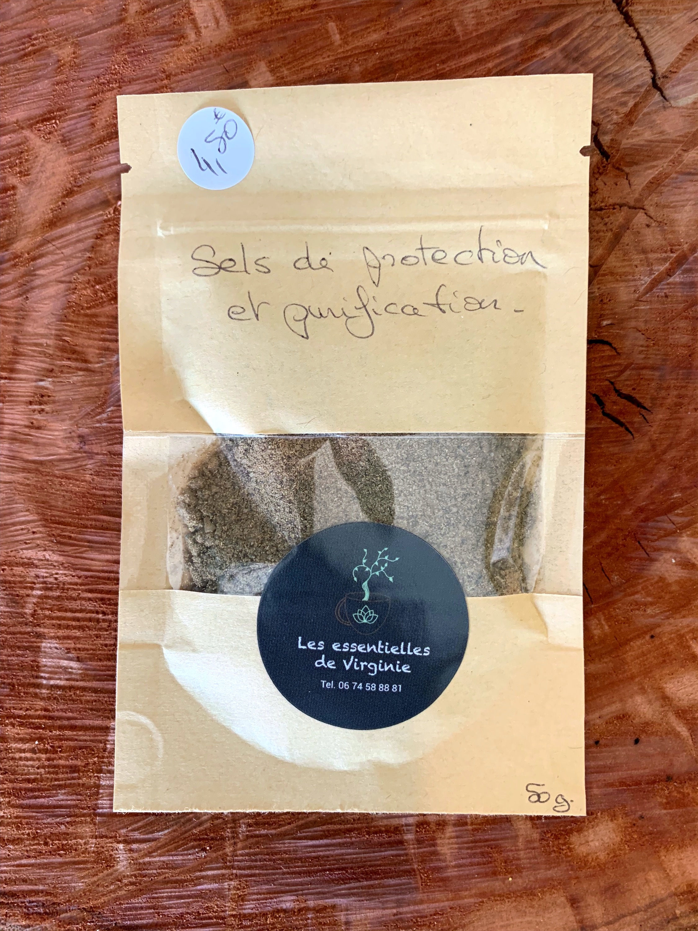 Sel de protection et purification
