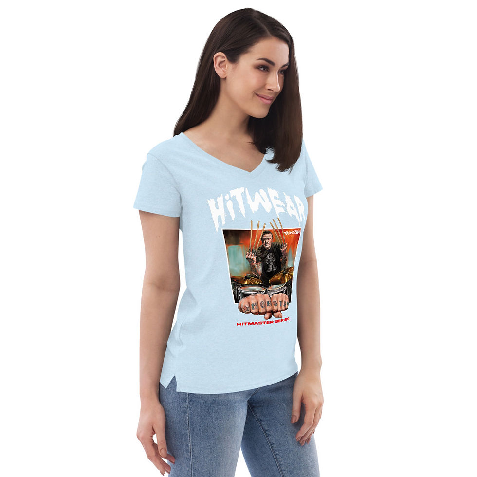 Thumbnail: Women’s recycled v-neck t-shirt