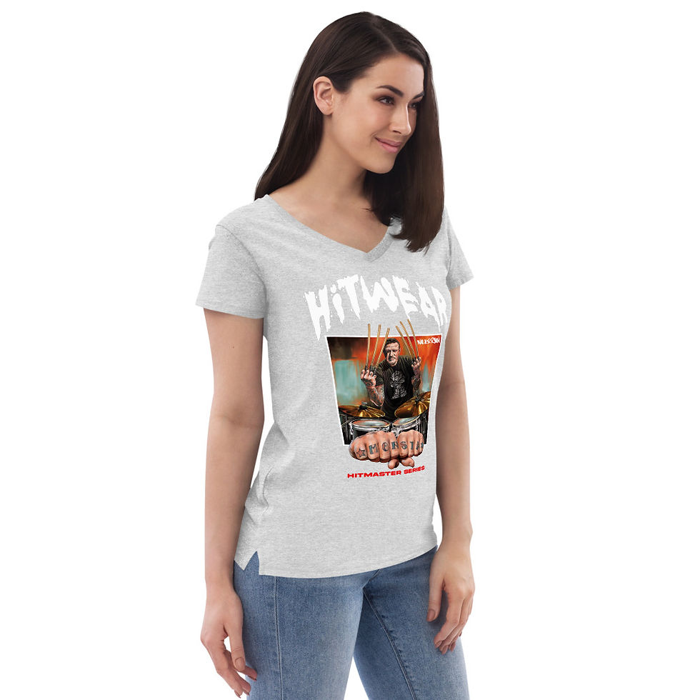 Thumbnail: Women’s recycled v-neck t-shirt