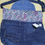 Miniature : Sac en jean et fleur bleue 