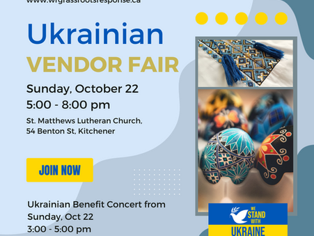 Ukrainian Vendor Fair