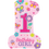Miniaturbild: Folienballon Zahl 1-Geburtstag Mädchen