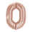 Miniaturbild: Folienballon XXL Zahl 0-(Farbe wählbar)