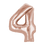 Miniaturbild: Folienballon XXL Zahl 4-(Farbe wählbar)