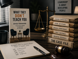 Employee Performance Conversations: Stop Building a Courtroom Case