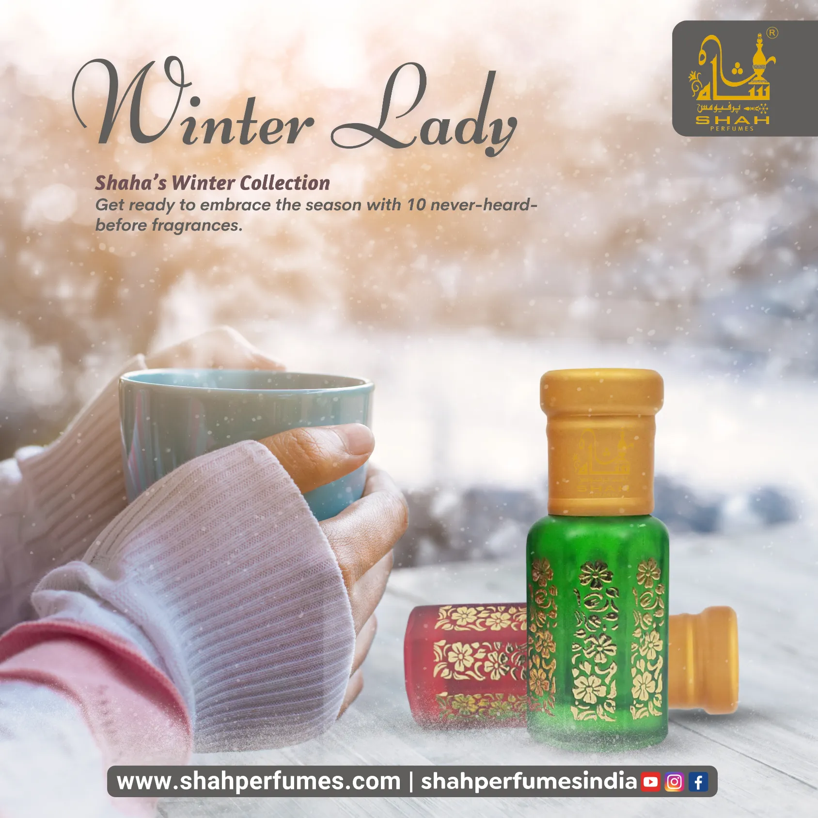 Thumbnail: Shah's Premium Winter Attar Collection (pack of 3)