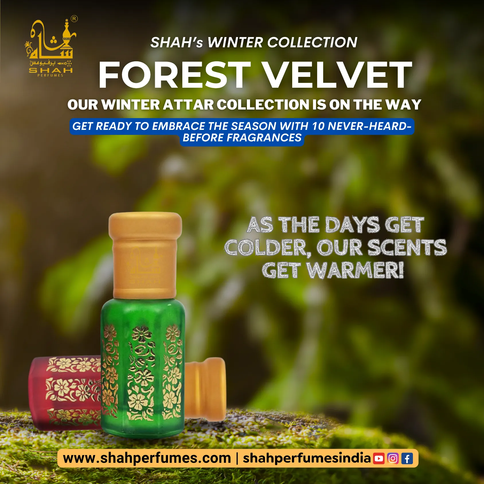 Thumbnail: Shah's Premium Winter Attar Collection (pack of 3)