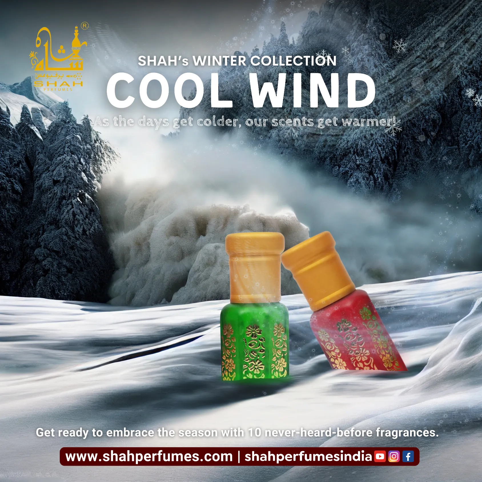 Thumbnail: Shah's Premium Winter Attar Collection (pack of 3)