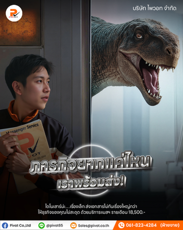 ภารกิจจะยากแค่ไหน แมสเซ็นเจอร์ไพวอทพร้อมส่ง!