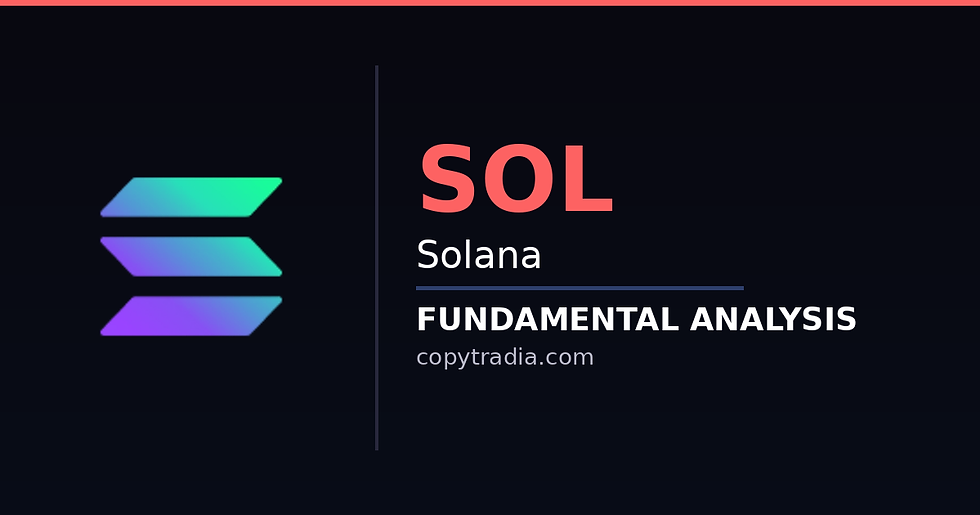 Solana fundamental analysis weekly - copytradia.com