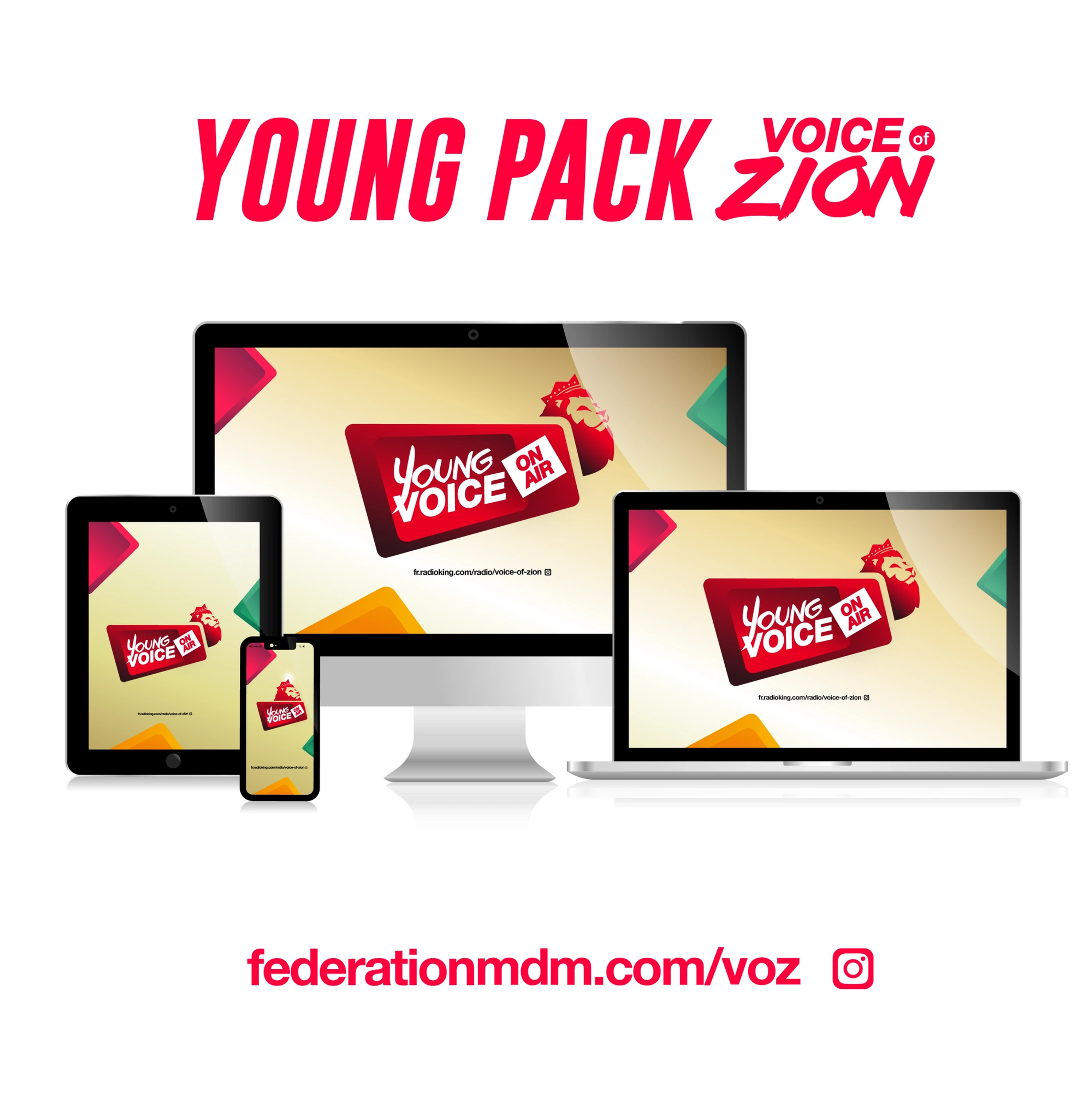 FONDS D'ECRAN - VOZ / YOUNG PACK (Smartphones, tablettes et ordi.)  Dé