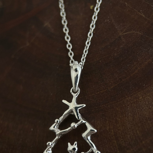 ツリーネコネックレス silver925 | atelier-ci-pu
