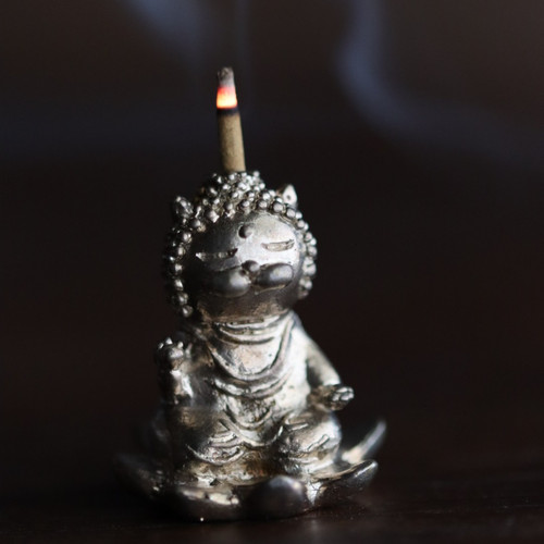 猫仏お香立て | アトリエちぃぷぅ | atelier-ci-pu