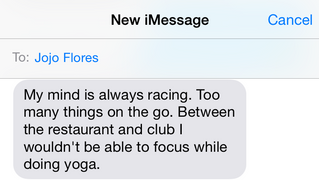 Yoga Myth Buster #2: "I Can't Do Yoga Because I Can't Relax My Mind" featuring Joj