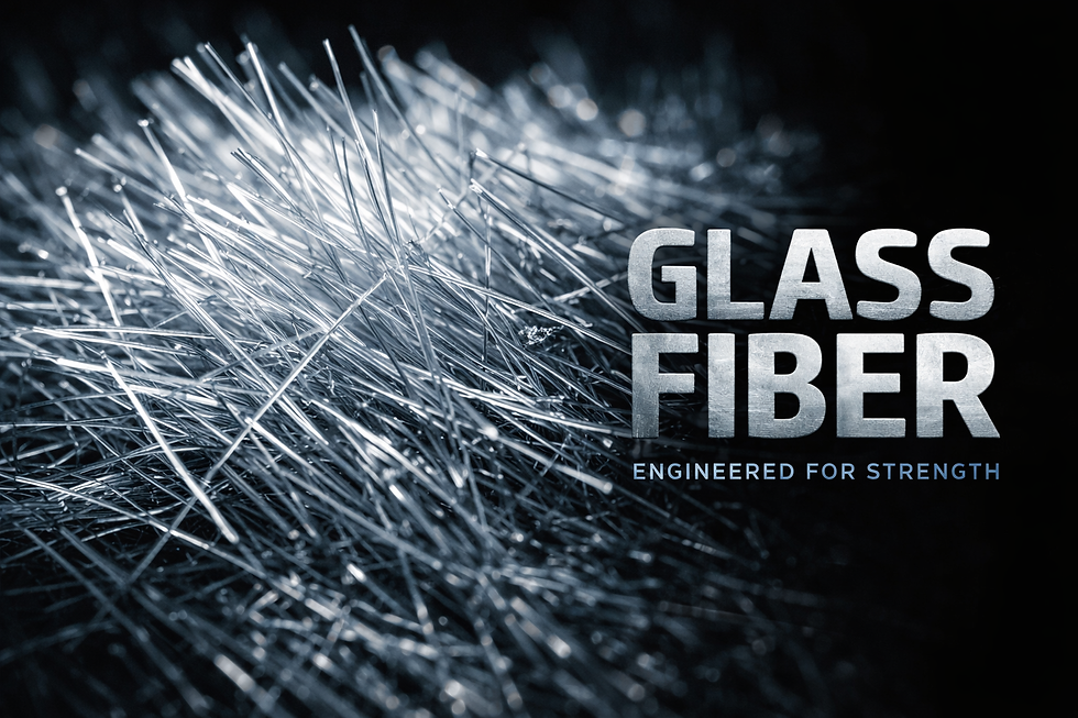 ガラスファイバー素材