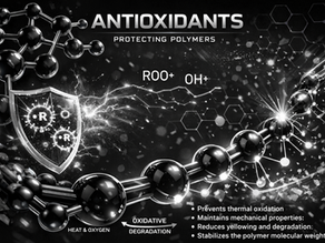 樹脂に酸化防止剤を配合して得られる物性
