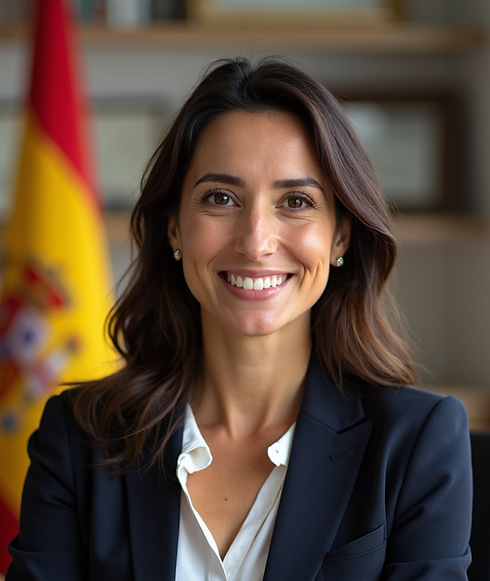 Environmental portrait of a friendly and professional immigration lawyer Graziele Pacheco