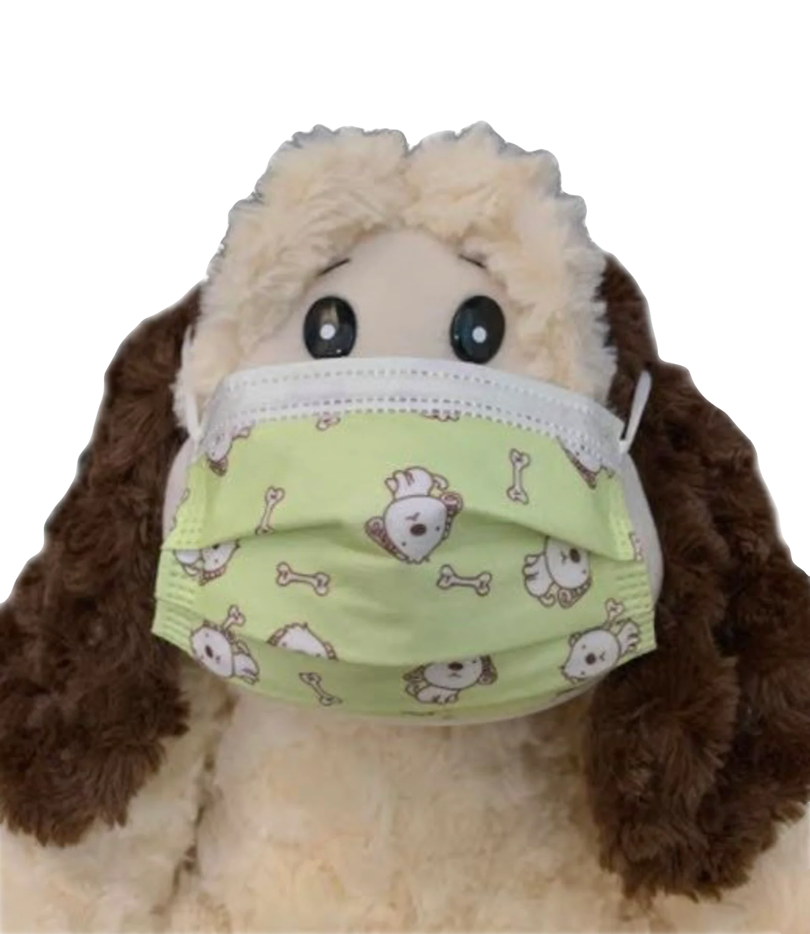 Цацачная маска для мяккай цацкі памерам 16 цаляў