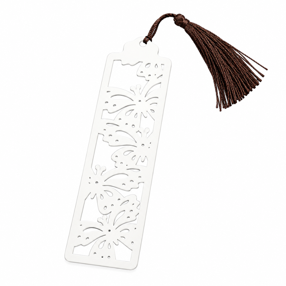 TekBud FlutterMark 3D Printed BookMark | White