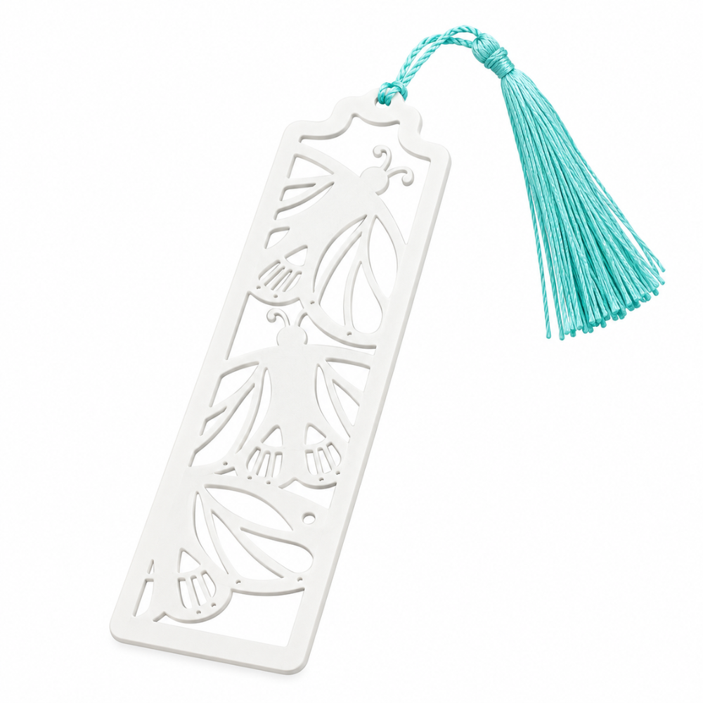 TekBud Winglet TekBud 3D Printed BookMark | White