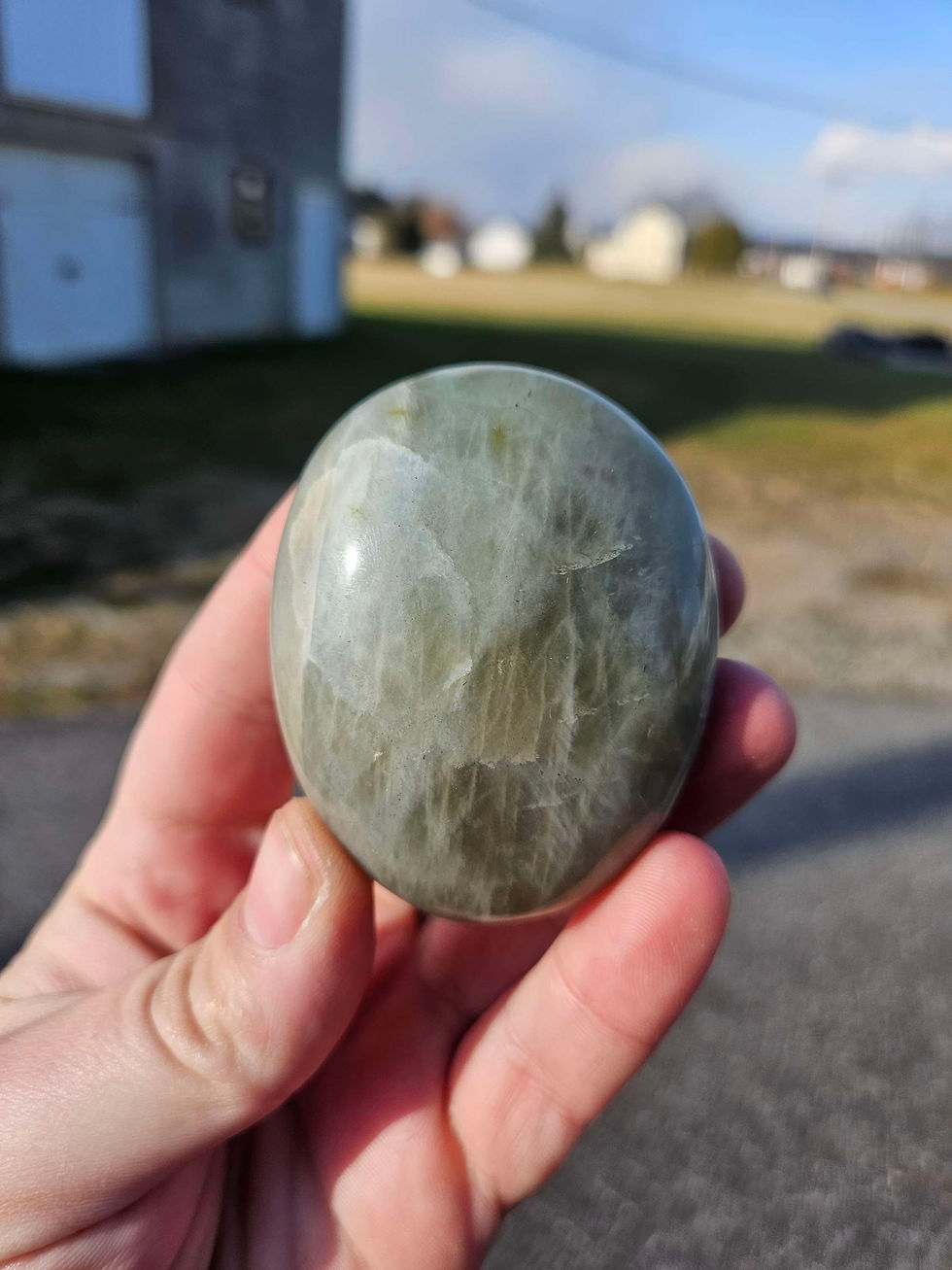 Thumbnail: Garnierite Palmstone 