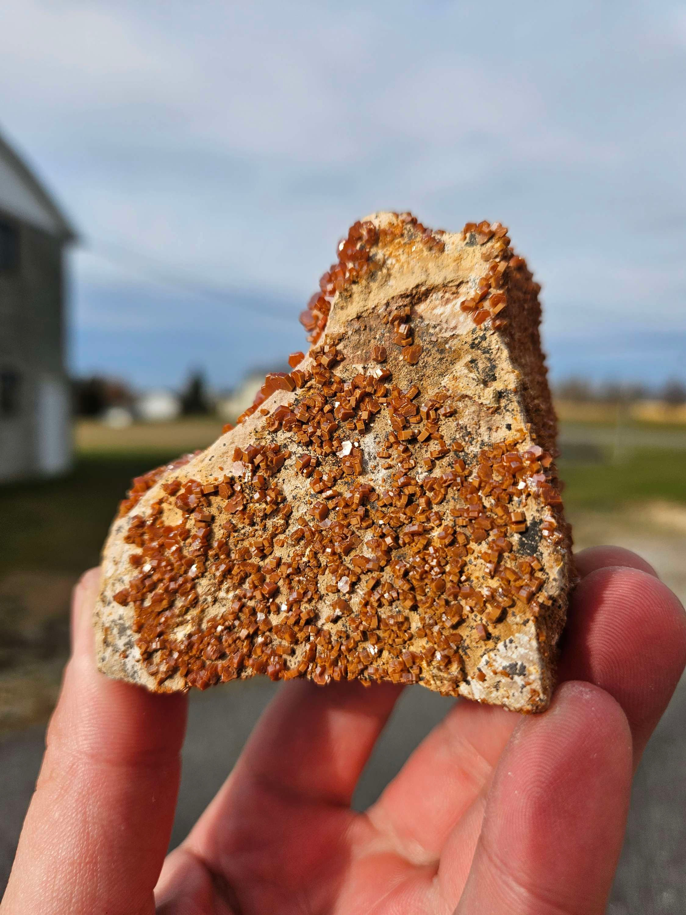 Vanadinite (Morocco)