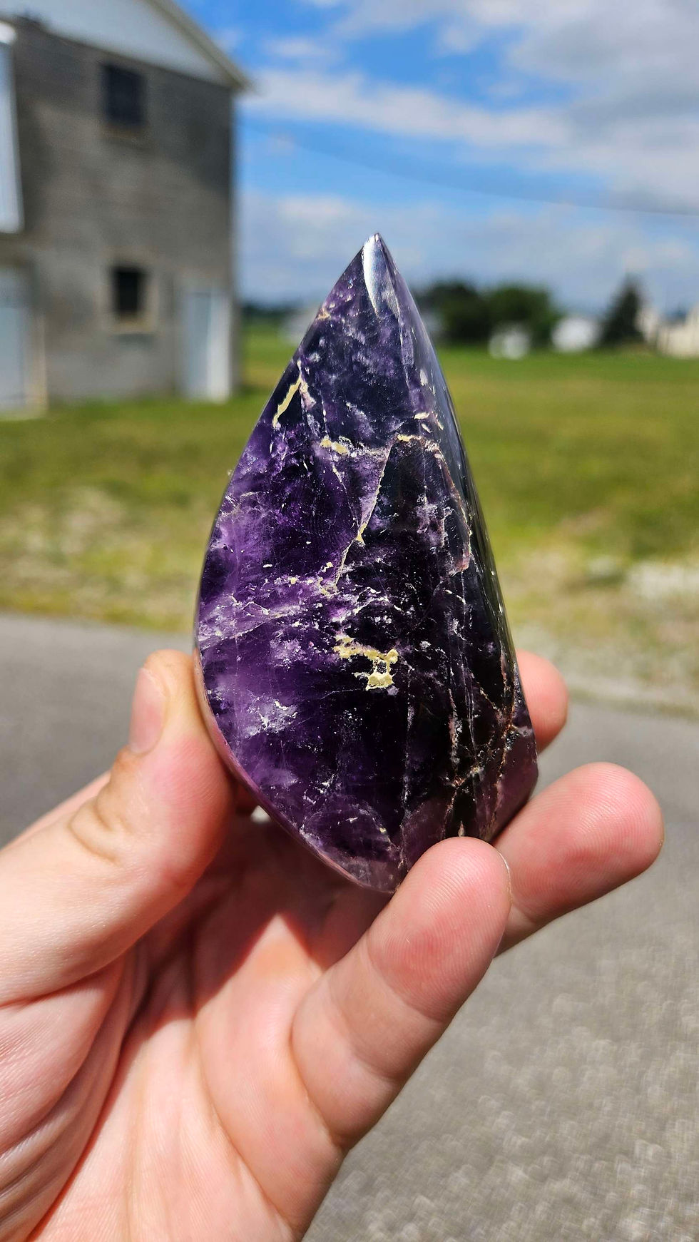 Thumbnail: Amethyst Flame (Brazil)