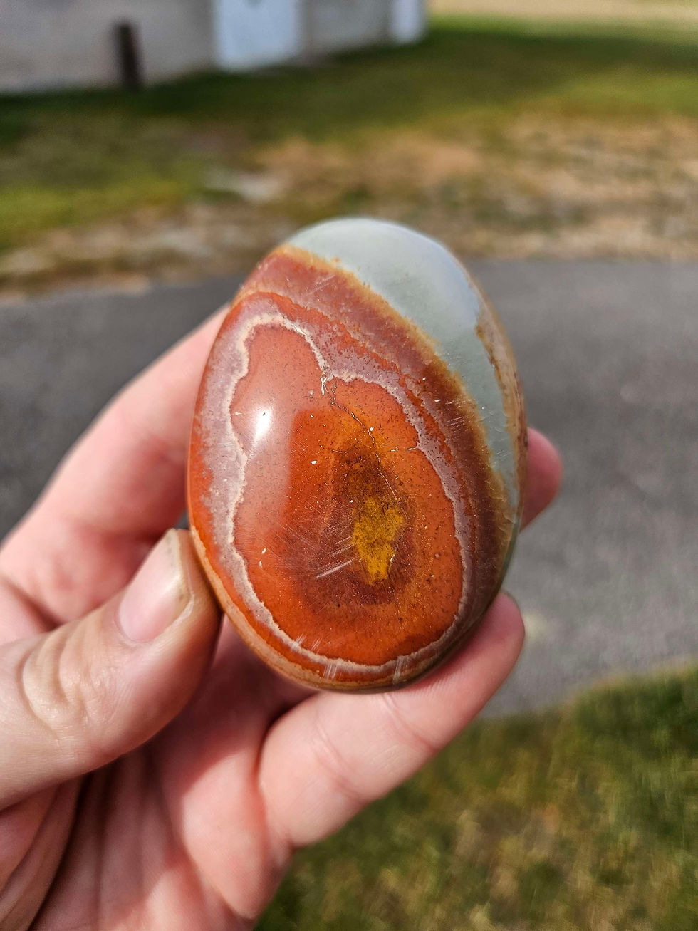 Polychrome Jasper Palmstone