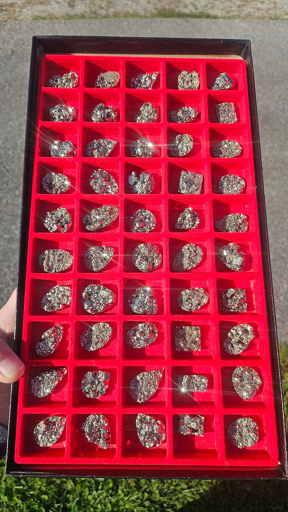 Thumbnail: Pyrite Cabachons