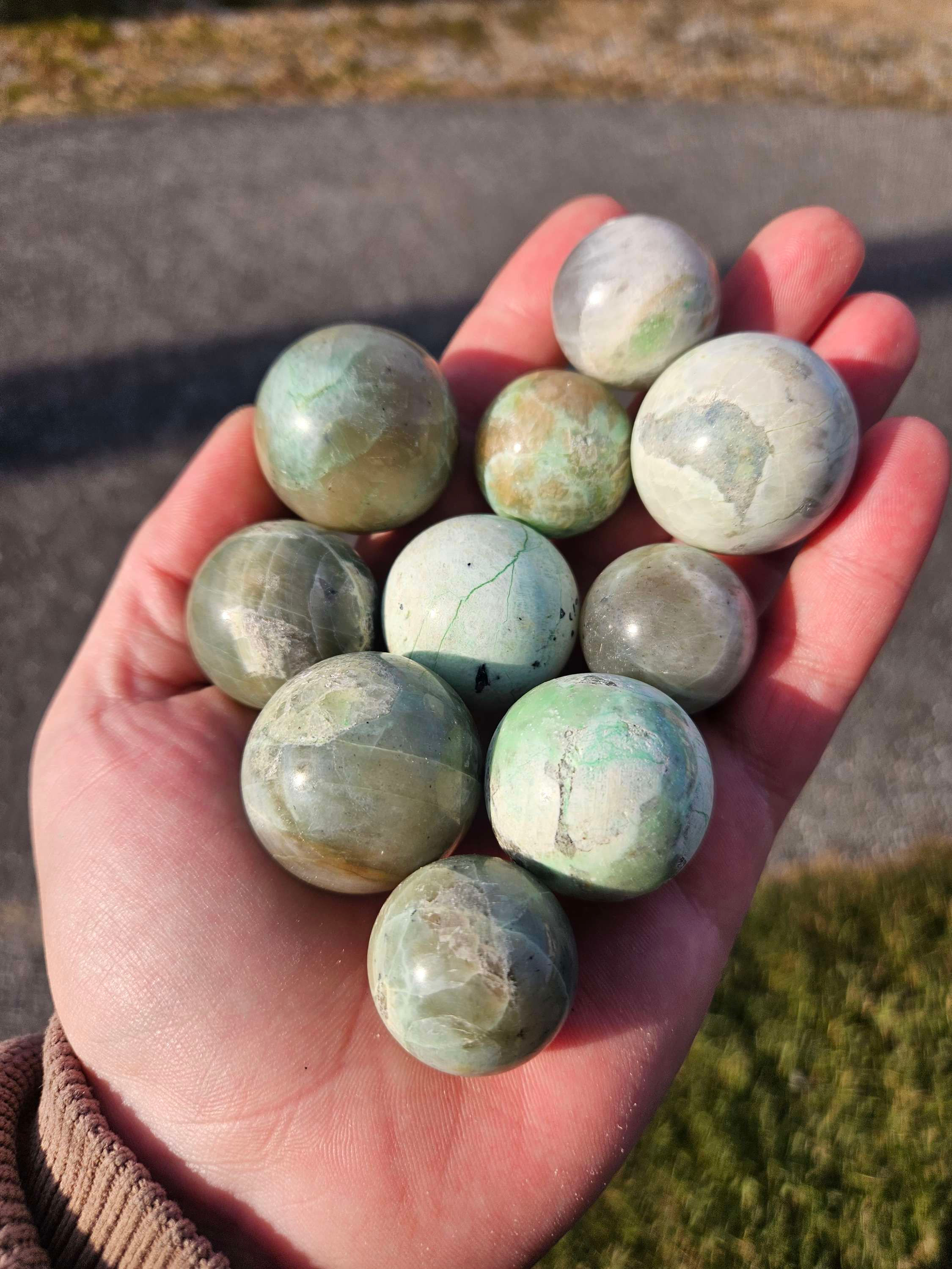 Garnierite Mini Sphere