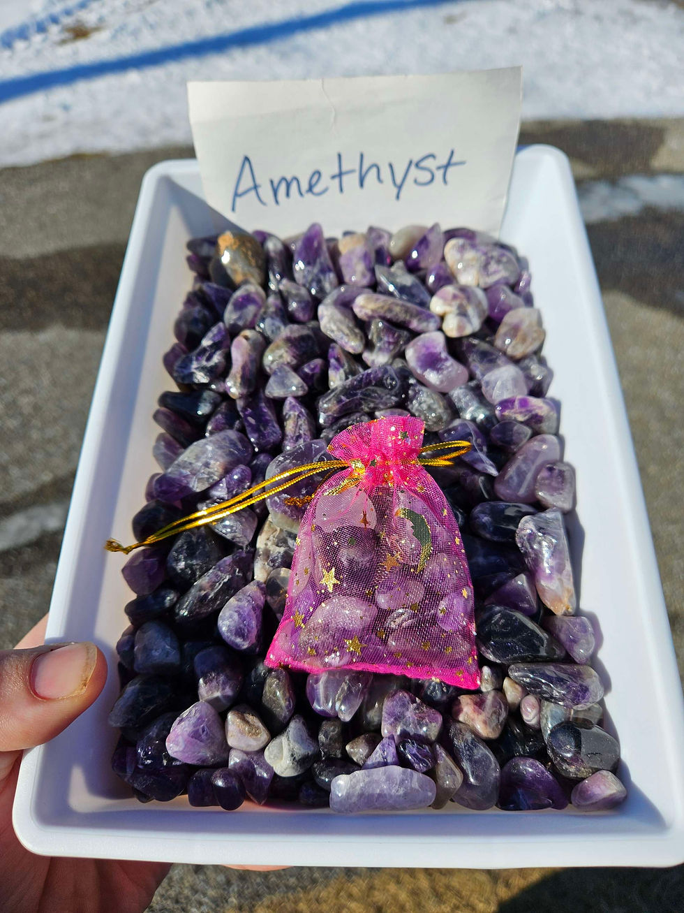 Tumbled Amethyst